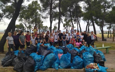 Akcija sakupljanja otpada Ćemovsko polje Podgorica